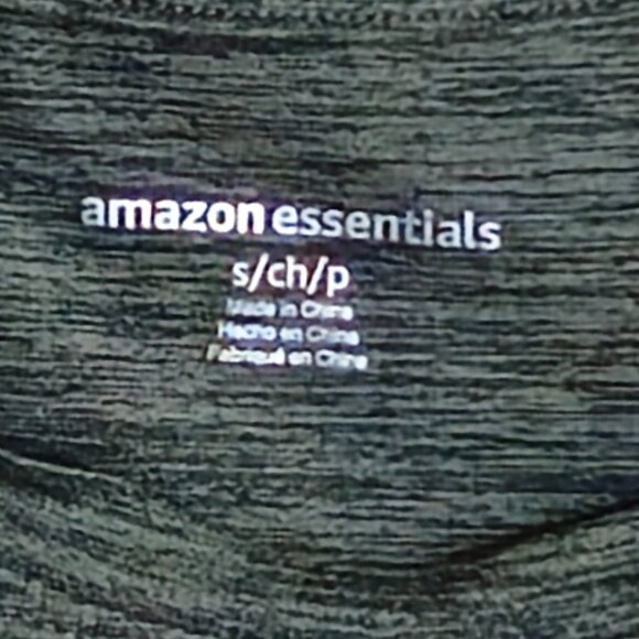 Amazon Essentials S/P Gray GreenT Shirt - Picture 3 of 8